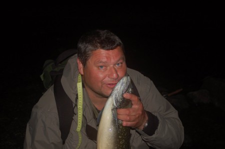 Så en Puss och "god natt"